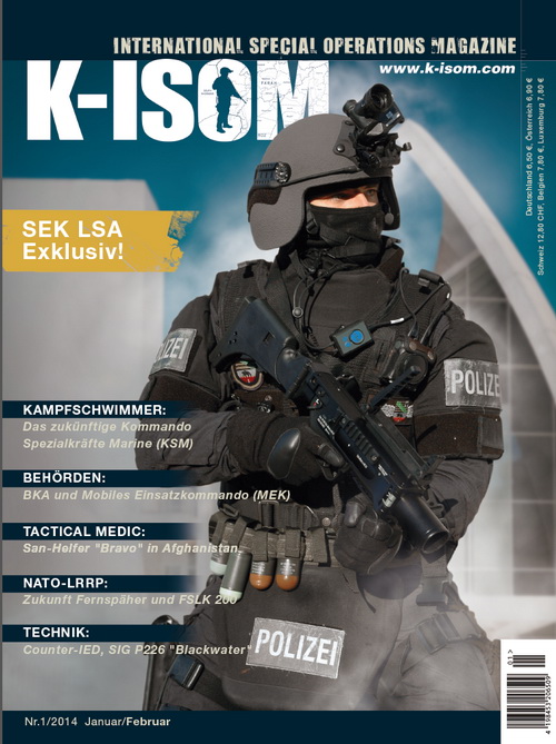 K-ISOM 2/2015 Spezialkräfte Magazin Kommando Bundeswehr Waffe Eliteeinheiten GSG 