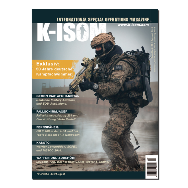 K-ISOM 6/2021 Special Operations Spezialkräfte Magazin Kommando Bundeswehr Waffe 